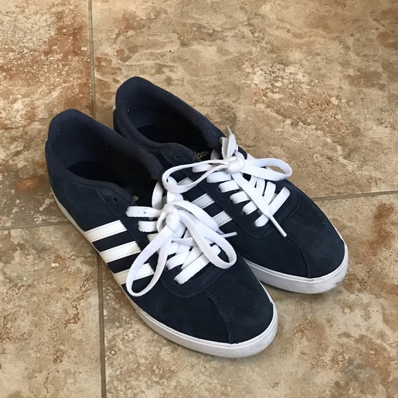 womens navy shoes size 7